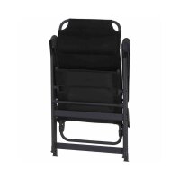 SIENA GARDEN Alu‑Campingsessel „Premium +“ Anthrazit
