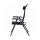 SIENA GARDEN Alu‑Campingsessel „Premium +“ Anthrazit