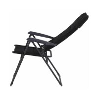 SIENA GARDEN Alu‑Campingsessel „Premium“ Anthrazit