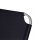 GARDAMO Alu‑XXL Dreibeinliege Silber/Schwarz