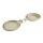 HUNTER Silikon Reisenapf "List" Beige 350/750 ml