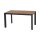 SIENA GARDEN SILVA Gartentisch 140 × 90 cm Anthrazit/Teak