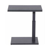 SIENA GARDEN TORENO Lift-Beistelltisch 60 × 40 cm Anthrazit/Dark Concrete