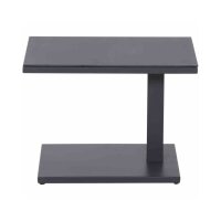 SIENA GARDEN TORENO Lift-Beistelltisch 60 × 40 cm Anthrazit/Dark Concrete