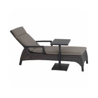 SIENA GARDEN TORENO Lift-Beistelltisch 60 × 40 cm Anthrazit/Dark Concrete