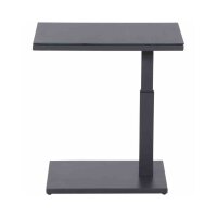 SIENA GARDEN TORENO Lift-Beistelltisch 60 × 40 cm Anthrazit/Dark Concrete