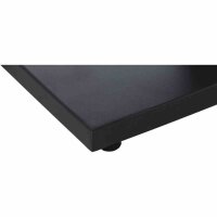 SIENA GARDEN TORENO Lift-Beistelltisch 60 × 40 cm Anthrazit/Dark Concrete