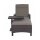 SIENA GARDEN TORENO Lift-Beistelltisch 60 × 40 cm Anthrazit/Dark Concrete
