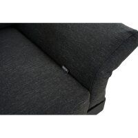 SIENA GARDEN WESTON Loungeset 3‑teilig Anthrazit