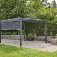 SIENA GARDEN Schattenmanufaktur Roll-Up Anthrazit 300 × 210 cm