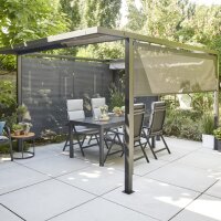 SIENA GARDEN Schattenmanufaktur Roll-Up Anthrazit 300 × 210 cm