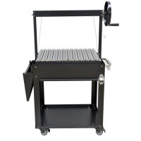 Holzkohlegrill Caliente – höhenverstellbarer Grill mit Edelstahlrost