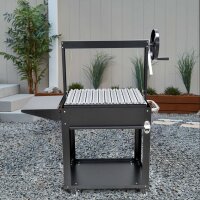 Holzkohlegrill Caliente – höhenverstellbarer Grill mit Edelstahlrost