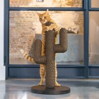 DESIGNED BY LOTTE Holz-Kratzbaum "Kaktus" Dunkelbraun