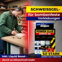 HG POWER GLUE Schweiß-Gel Deluxe inkl. Booster 10 g...