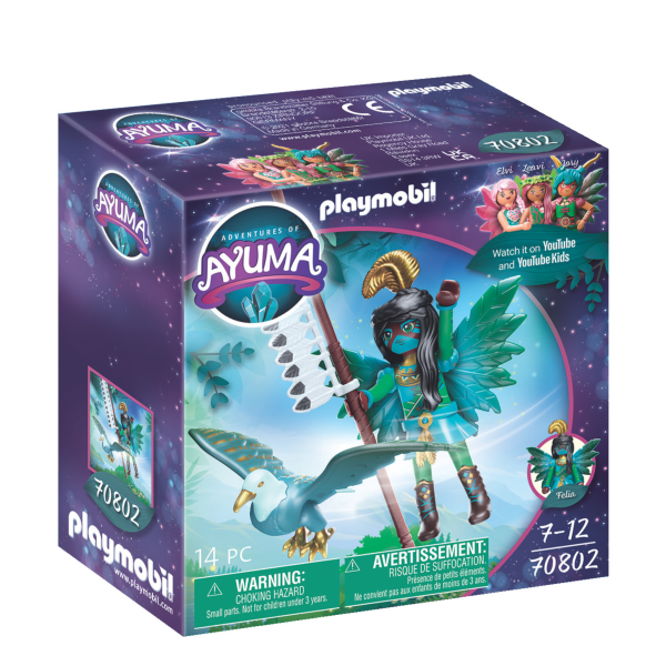 PLAYMOBIL Adventures of Ayuma Knight Fairy mit Seelentier