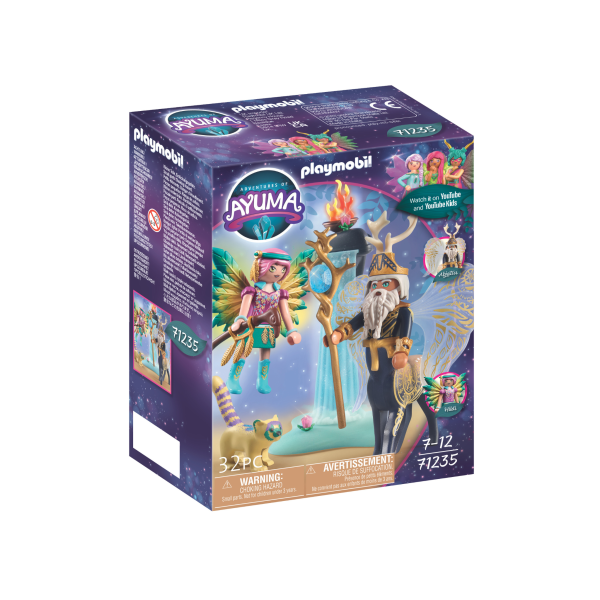 PLAYMOBIL Adventures of Ayuma Abjatus mit Knight Fairy Hildi