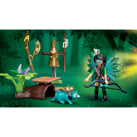 PLAYMOBIL Adventures of Ayuma Starter Pack Knight Fairy mit Waschbär