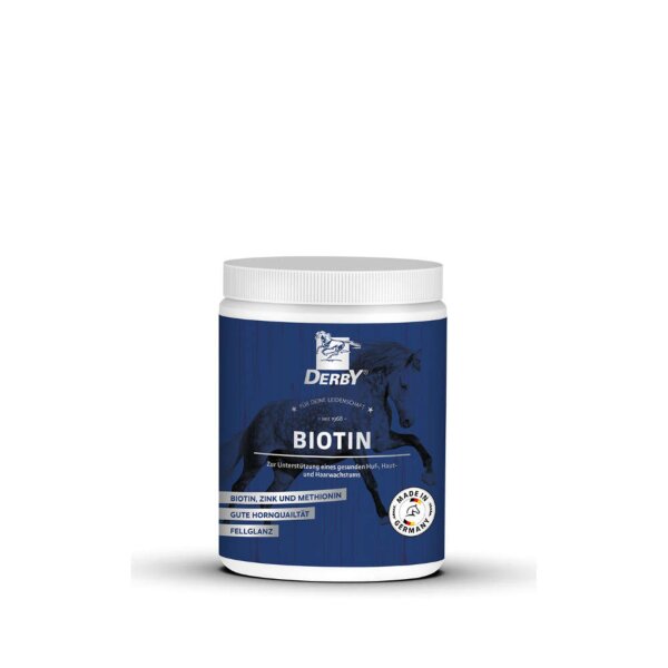 DERBY Biotin 700 g – für Hufe, Haut & Fell
