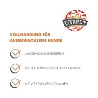 ViVAPET Hunde Trockenfutter "Mix" 15 kg