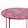 KAEMING Metalltisch mit Blumenmuster Pink