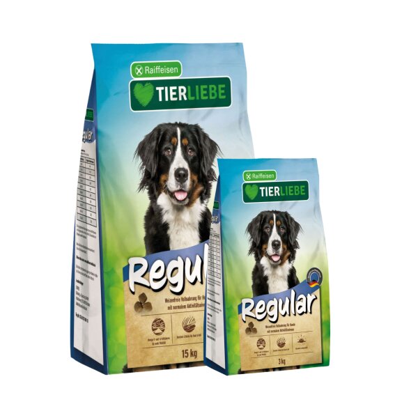 TIERLIEBE Hunde Trockenfutter "Regular"