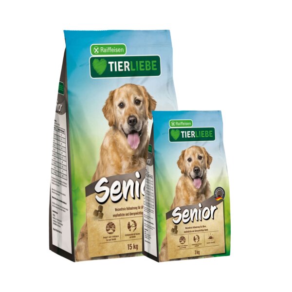 TIERLIEBE Hunde Trockenfutter "Senior"