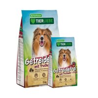 TIERLIEBE Hunde Trockenfutter Getreidefrei mit Truthahn und Fisch