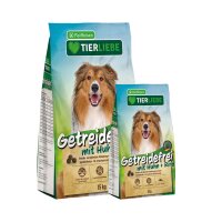 TIERLIEBE Hunde Trockenfutter Getreidefrei mit Huhn und Rind
