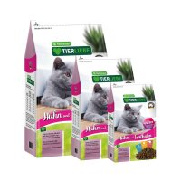 TIERLIEBE Katzen Trockenfutter "Indoor" Huhn & Truthahn