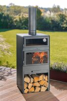 COOKKING Terrassenofen Vento Plus, Inkl. Pizzaofen,...