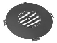 COOKKING Grillplatte mit Grillrost, 78x78cm