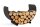COOKKING Kaminholzregal Turyn 36x70x45cm