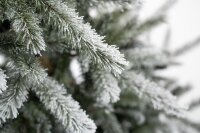 EVERGREEN Künstlicher Weihnachtsbaum Cedar Frost Kiefer, 114x114x210cm