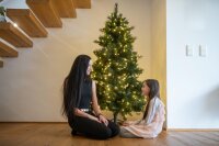 EVERGREEN Künstlicher Weihnachtsbaum Mesa Fichte, Inkl. LEDs, 180 cm