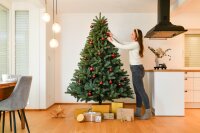 EVERGREEN Künstlicher Weihnachtsbaum Vermont Fichte, 150x150x210cm