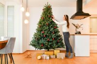 EVERGREEN Künstlicher Weihnachtsbaum Vermont Fichte, 160x160x240cm