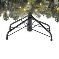 EVERGREEN Künstlicher Weihnachtsbaum Vermont Fichte, Inkl. LEDs, 129x129x180cm