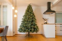 EVERGREEN Künstlicher Weihnachtsbaum Vermont Fichte, Inkl. LEDs, 160x160x240cm