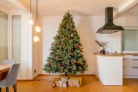 EVERGREEN Künstlicher Weihnachtsbaum Vermont Fichte, Inkl. LEDs, 160x160x240cm