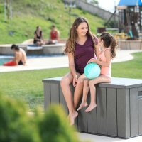 LIFETIME Kissenbox 570 L Grau