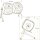 LIFETIME Komposter Kompost-Zwilling 380 L