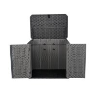 LIFETIME Mülltonnenbox Phil, 2x240 L, 94x146x128cm