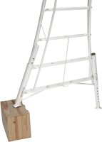 NIWAKI Gartenleiter 3-Holm Leiter mit 6 Sprossen