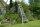 NIWAKI Gartenleiter 3-Holm Leiter mit 8 Sprossen