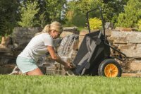 POLAR Schubkarre Club Cart 198L, 127x71x74cm