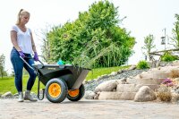 POLAR Schubkarre Club Cart 198L, 127x71x74cm
