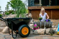 POLAR Schubkarre Club Cart 198L, 127x71x74cm