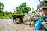 POLAR Schubkarre Club Cart 198L, 127x71x74cm