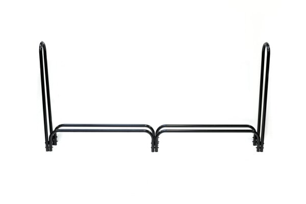 SHELTERLOGIC Kaminholzregal Traglast 1000 kg, Inkl. Abdeckung, 25x244x118cm